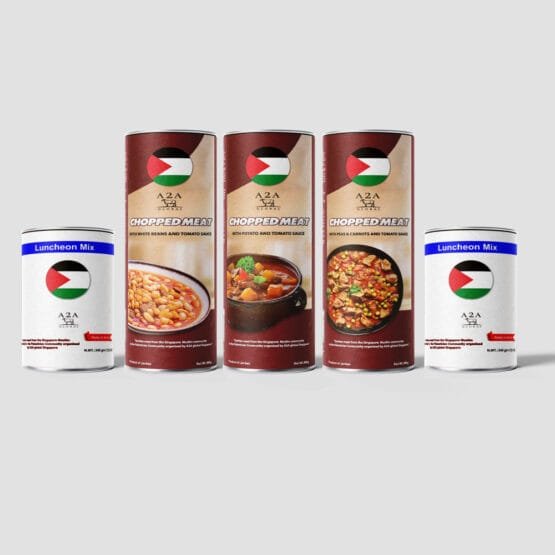 Canned ready-to-eat meals for Gaza (pack of 5)